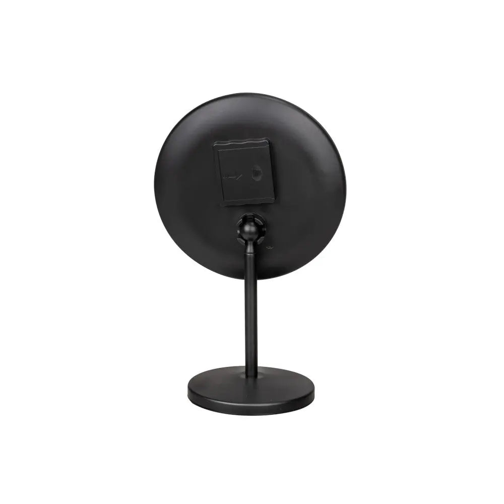 Wenko - LED Free-Standing Mirror Onno Black Matte - Illuminate Your Beauty ✨🪞