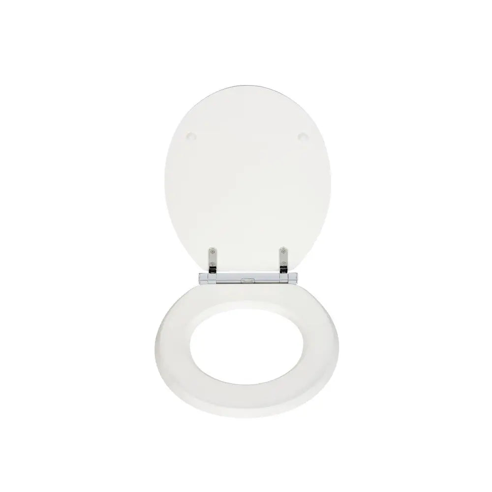 Wenko - WC Seat Morra White Matte MDF - Stylish Comfort for Your Bathroom 🚽✨