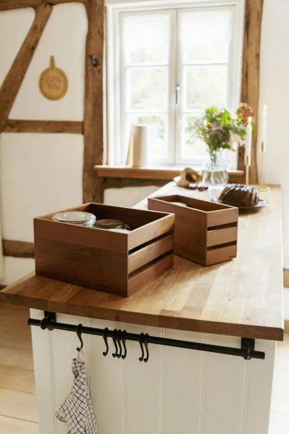 Wenko - Madeira Storage Box - Sturdy & Stylish Organizer 🌿