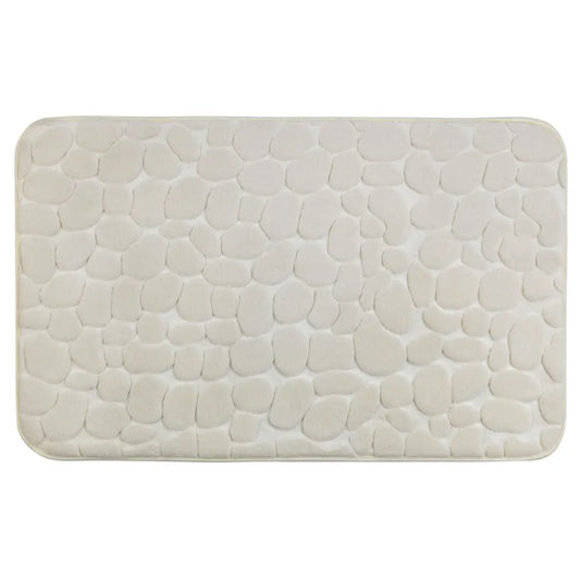 Wenko - Memory Foam Pebbles Bath Mat - Luxurious Comfort for Your Feet! 🛁✨