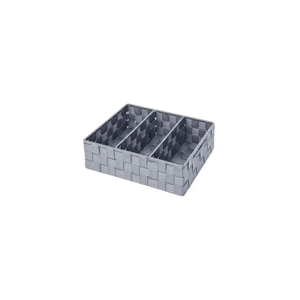 Wenko - Adria Bath Organizer, Gray - Stylish & Efficient Solution 🛁🧴