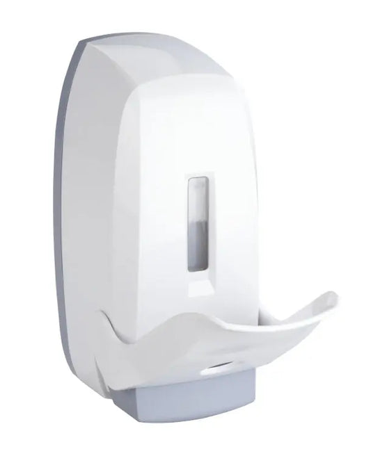 Wenko - Ascoli White/Grey Dispenser - Stylish & Effortless Hygiene 🧴✨