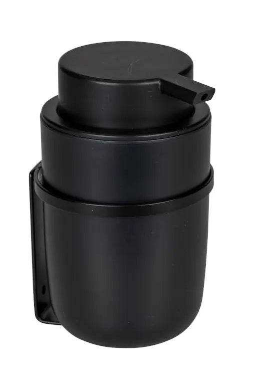 Wenko - Carpino Black Soap Dispenser - Chic & Easy Install 🖤✨