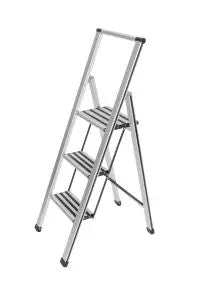 Wenko - Aluminum 3-Step Ladder - Durable & Chic! 🪜✨