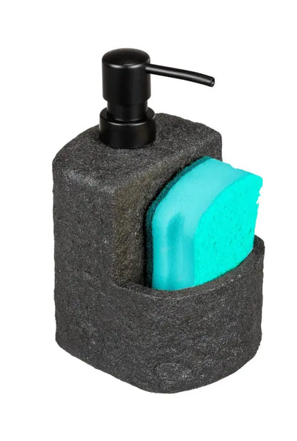 Wenko - Festival Stone Soap Dispenser - Elegant Kitchen Essential 🌿🧼