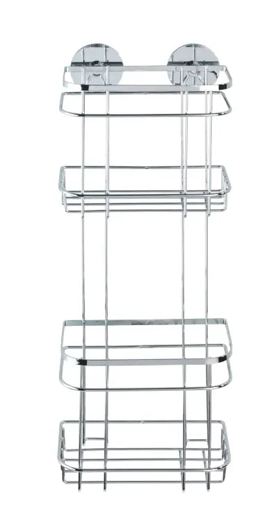 Wenko - Turbo-Loc Wall Shelf - Easy Install Stainless Steel 🛠️✨