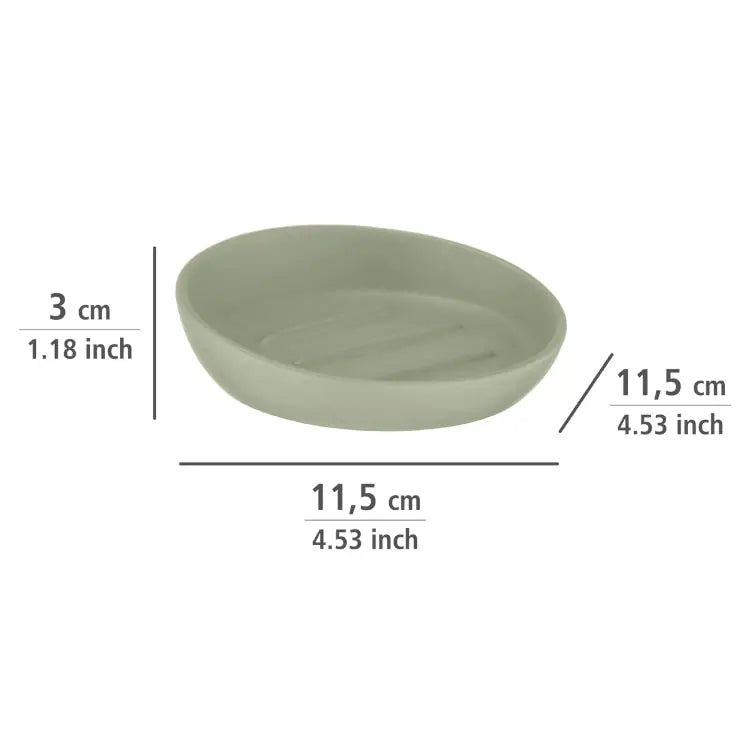 Wenko - Badi Ceramic Soap Dish - Mint Green Elegance 🛁🌿