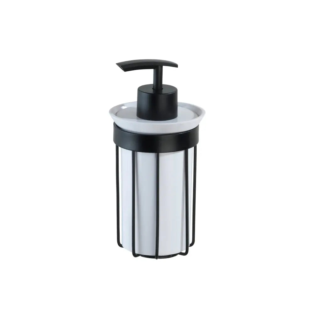 Wenko - Soap Dispenser Classic Plus Black - Elegant & Stylish ✨🧼