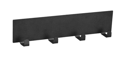 Wenko - Magnetic Hook Rail Ima Black - Perfect for Kitchen Organization 🧲🖤