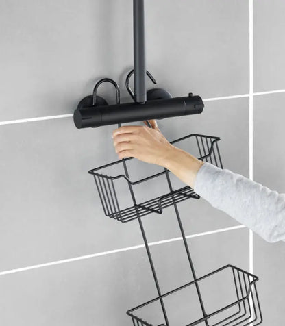 Wenko - Milo Thermostat Shower Caddy - Sleek & Durable 🛁✨