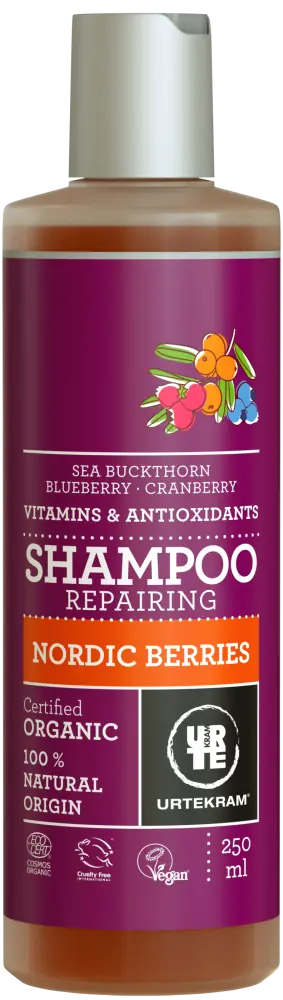 URTEKRAM - Nordic Berries Shampoo - Revitalize Your Hair 🌿✨