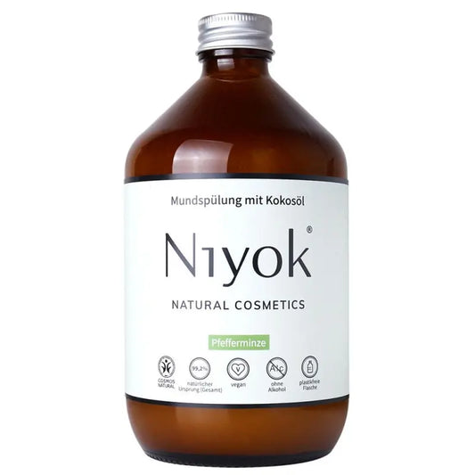 Niyok - Peppermint & Lemon Mouthwash - Refreshing & Natural 🌿🍋