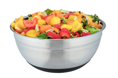 Wenko - Anti-Slip Stainless Steel Bowl 4.0L - Transform Your Kitchen! 🌟🍴