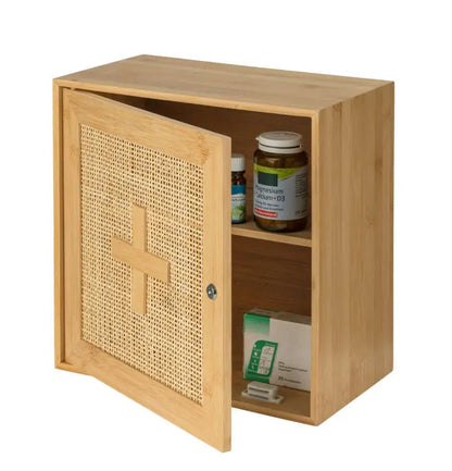 Wenko - Allegre Bamboo Medicine Cabinet - Stylish Organization 🌿🏥