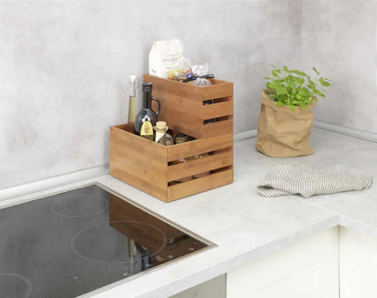 Wenko - Madeira Storage Box - Stylish & Eco-Friendly Organizer 🌿