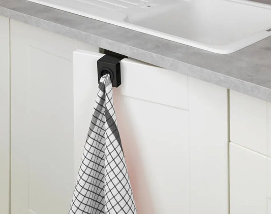 Wenko - Black Push Hook - Modern Organizer 🖤✨