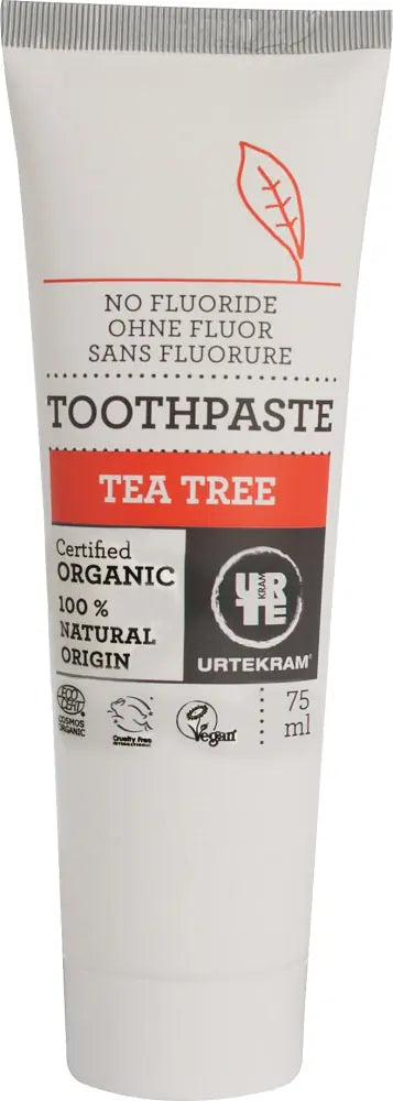 URTEKRAM - Tea Tree Toothpaste - Natural Freshness 🌿🦷