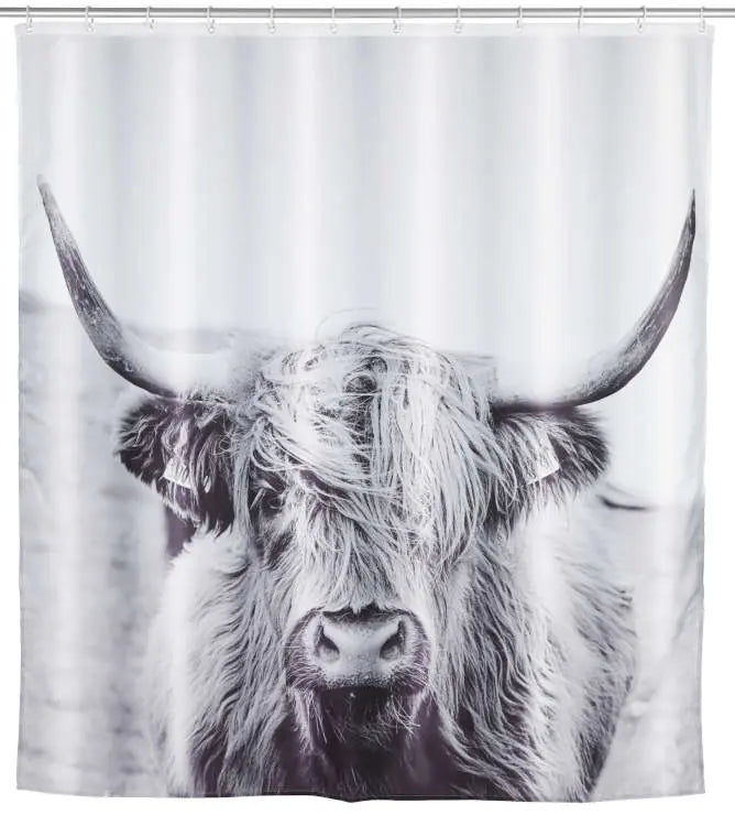 Wenko - Yak Shower Curtain - Eco-Friendly Elegance 🚿🌿