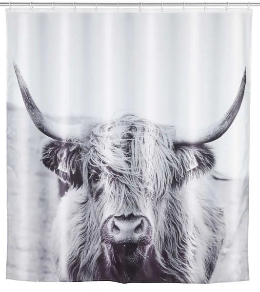 Wenko - Yak Shower Curtain - Eco-Friendly Elegance 🚿🌿