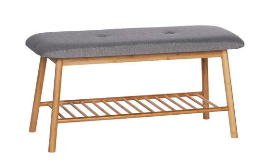 Wenko - Bahari Bamboo Shoe Bench - Organize with Elegance & Style 🌿👠