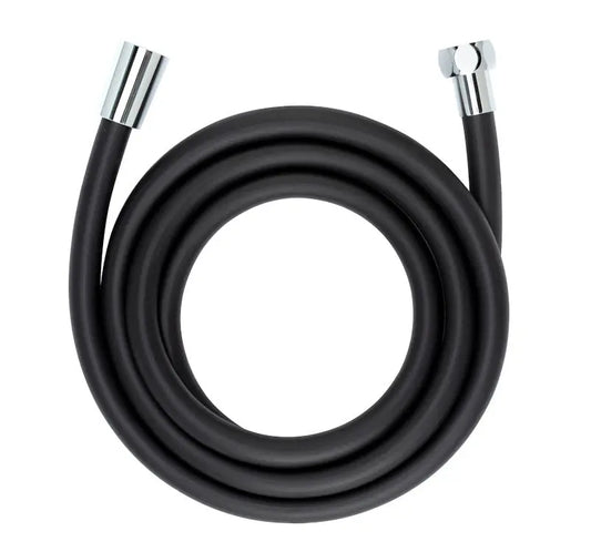 Wenko - Black Matte Shower Hose 175 cm - Elegant & Durable 🚿✨