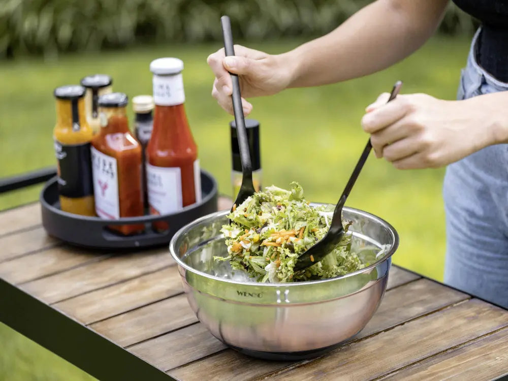 Wenko - Extra Large Salad Serving Set - Perfectly Stylish! 🥗✨