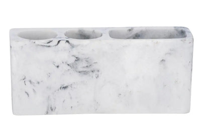 Wenko - Universal Holder Desio - Versatile Marble Look Organizer 🪥✨