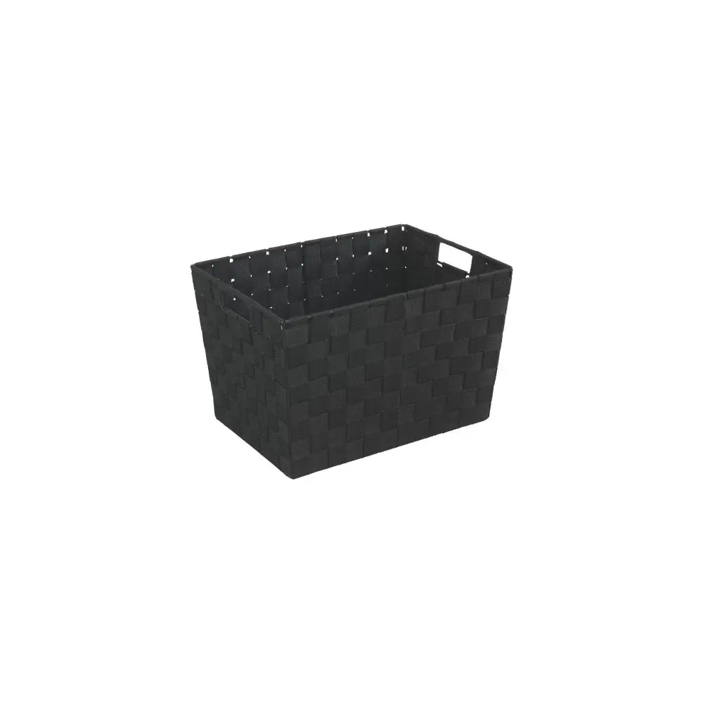 Wenko - Adria M Black Basket - Elegant Bathroom Organizer 🧺✨