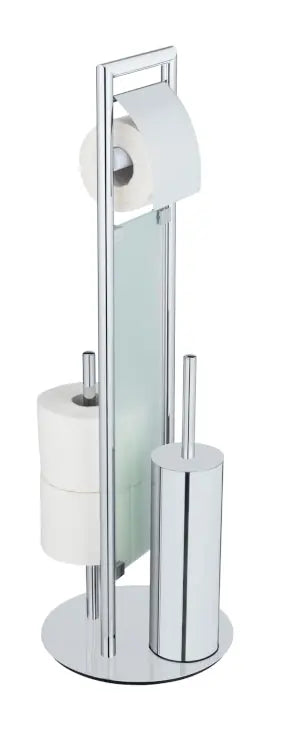 Wenko - Sulmona Stainless Steel WC Set - Elegant Bathroom Solution ✨🚽