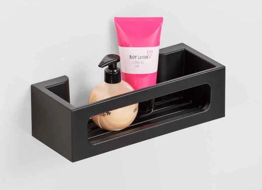 Wenko - Turbo-Loc Wall Shelf Bralia - Sleek Matte Finish 🖤