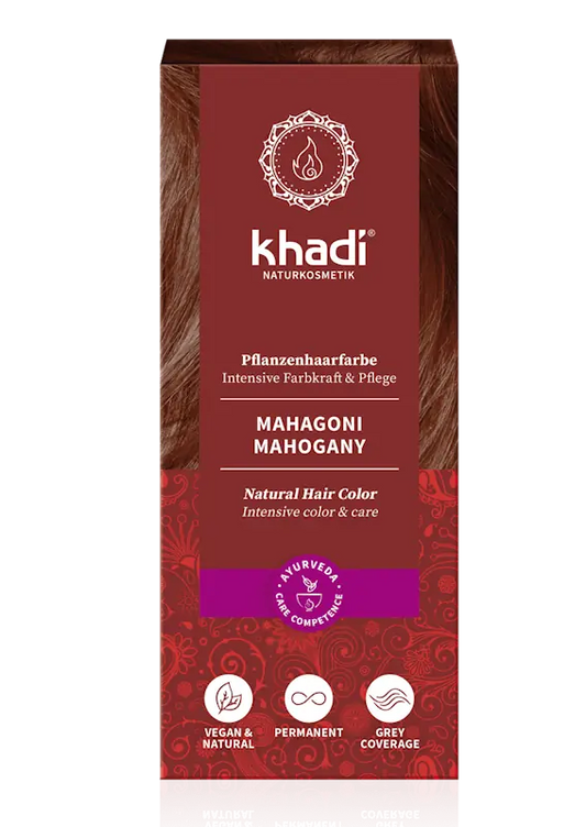 Khadi - Mahogany Natural Hair Color - Vibrant Vegan Shine 🌿✨