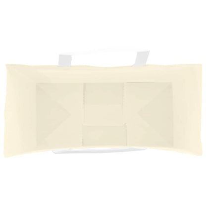 Papiertragetaschen 250 Stk. mit Henkeln Gelb 26x12x35 cm - Speedjust Schweiz