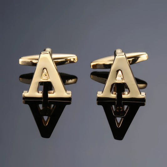 Buchstabe A Manschettenknöpfe