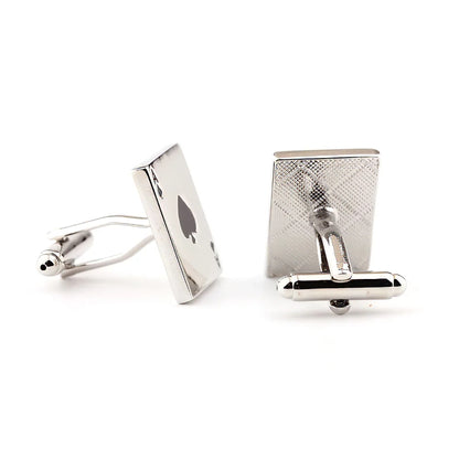 Poker Ass Manschettenknöpfe