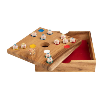 Schweinchen in der Grube