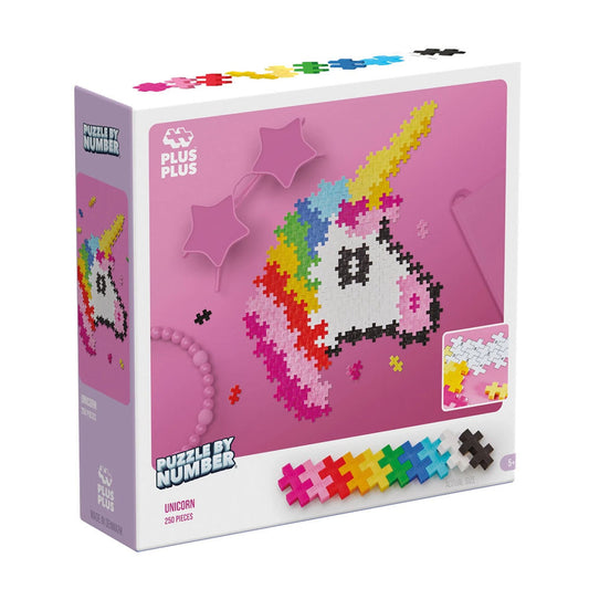 250 Kreativ Bausteine Puzzle Einhorn