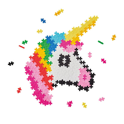 250 Kreativ Bausteine Puzzle Einhorn