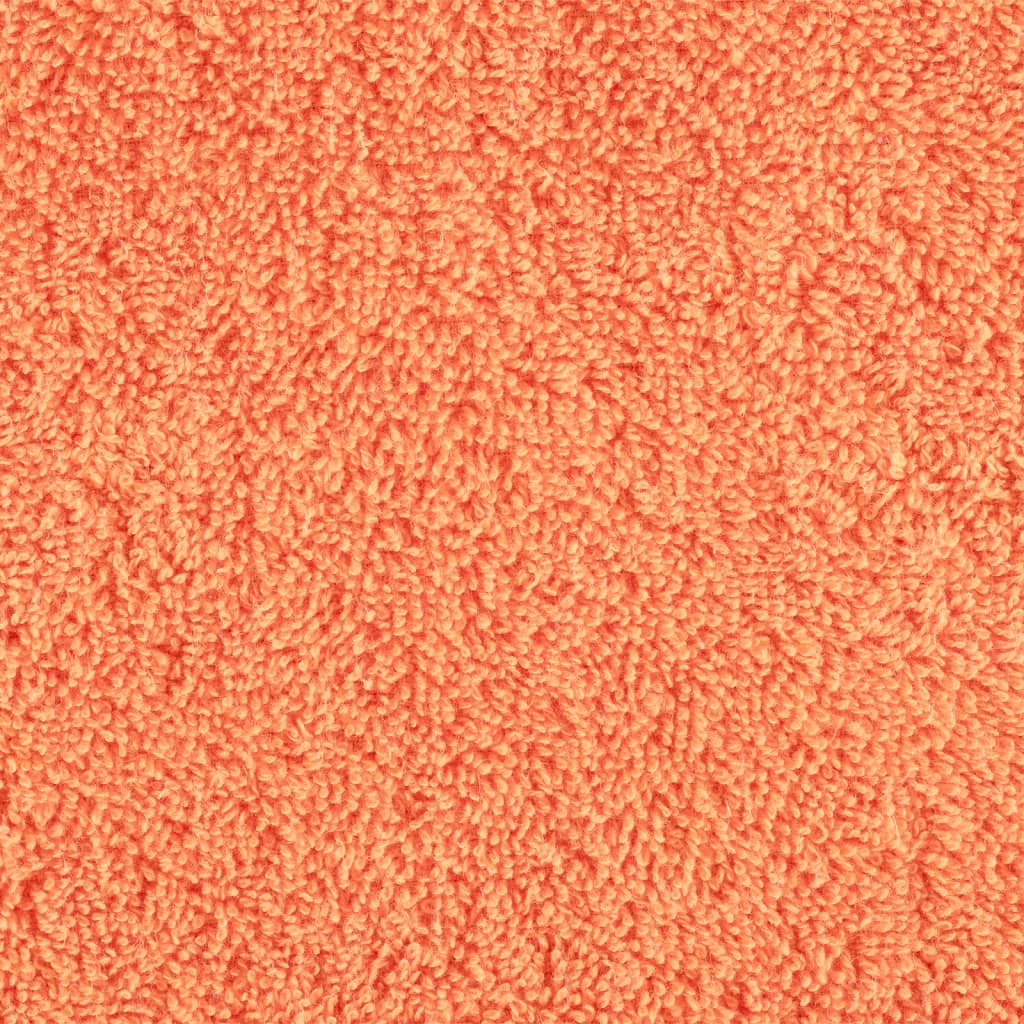 Premium - Handtücher SOLUND 4 Stk. Orange 50x100 cm 600 g/m² - Speedjust Schweiz