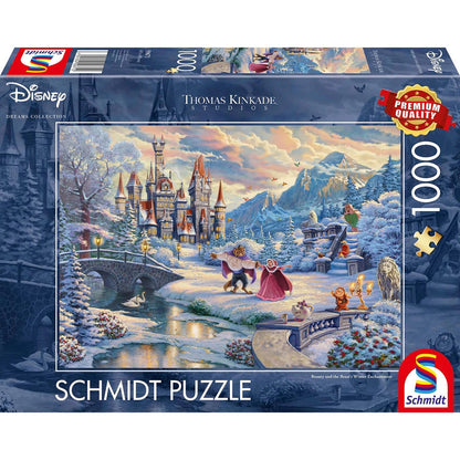 Disney Die Schöne und das Biest Wintertraum 1000 Teile