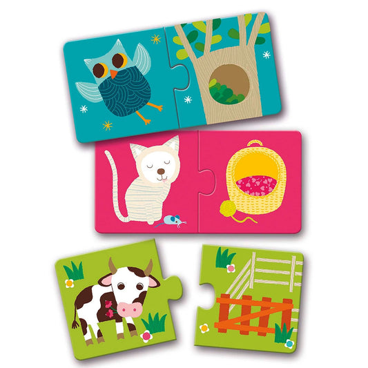 Djeco Puzzle Duo Living Space