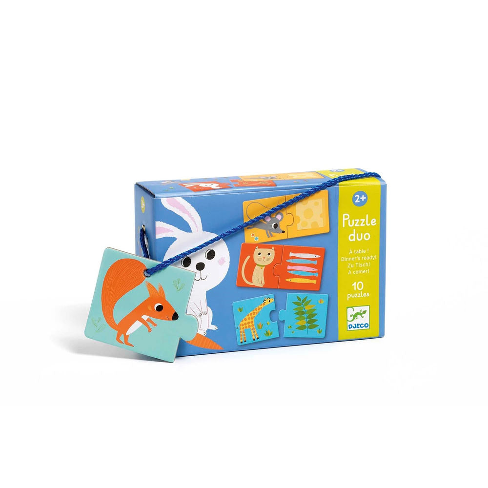 Djeco Puzzle Duo Al tavolo!