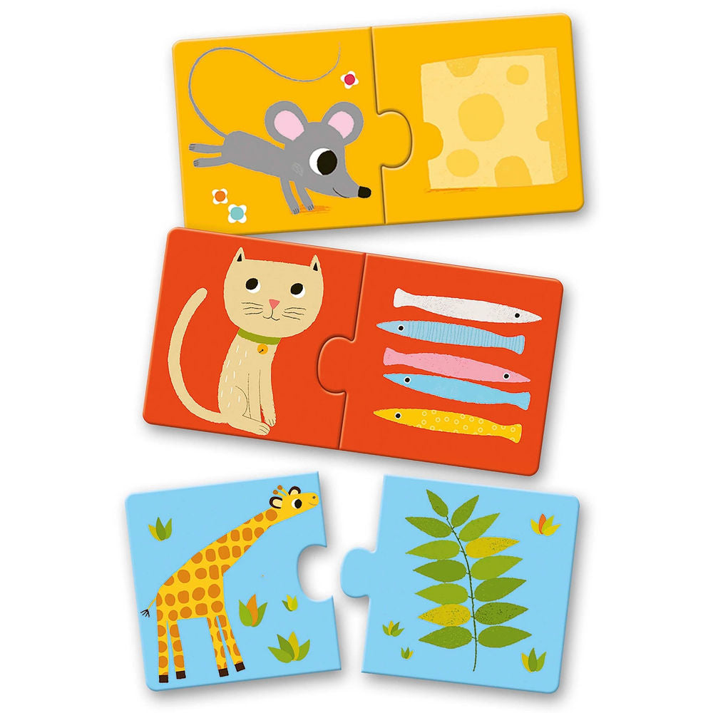 Djeco Puzzle Duo Al tavolo!