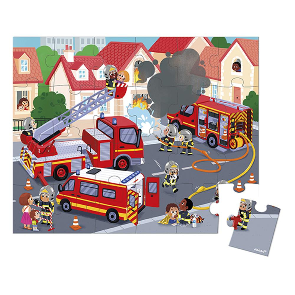 Puzzle Feuerwehr