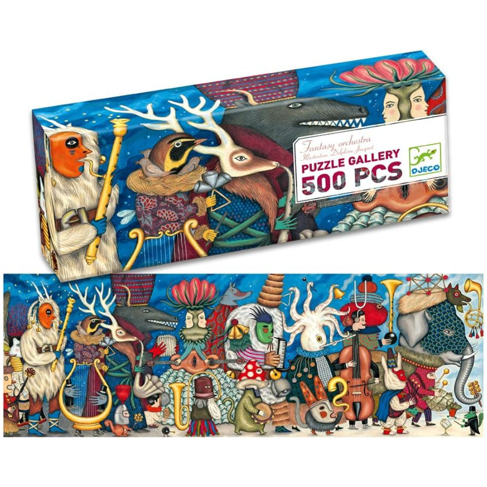 Djeco Puzzle Gallery Fantasy Orchestra, 500 Teile