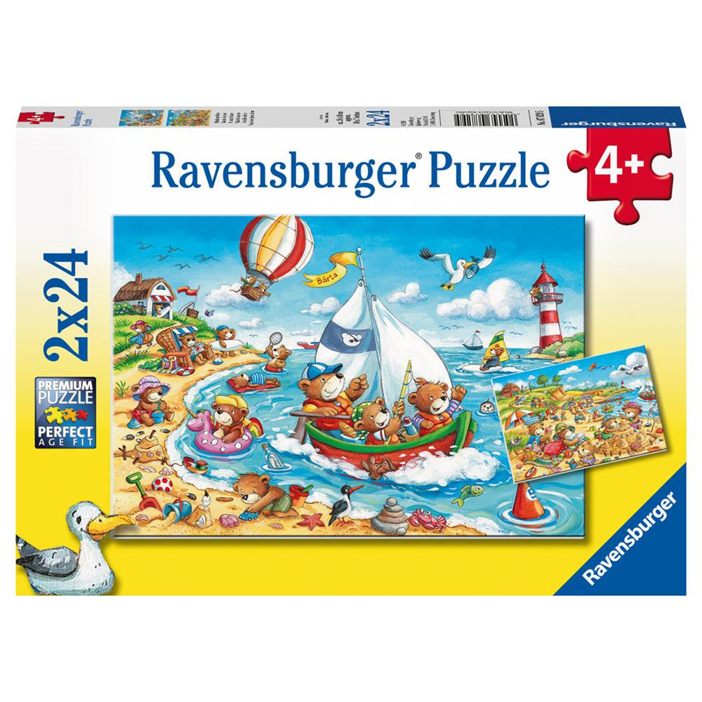 Kinderpuzzle Urlaub am Meer