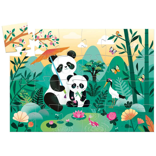 Puzzle Leo der Panda 24 Teile