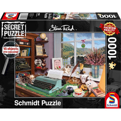 Secret Puzzle - Am Schreibtisch 1000 Teile