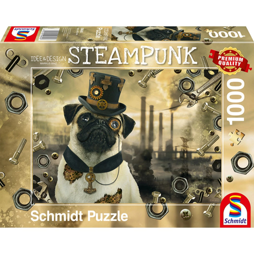 Steampunk Hund 1000 Teile