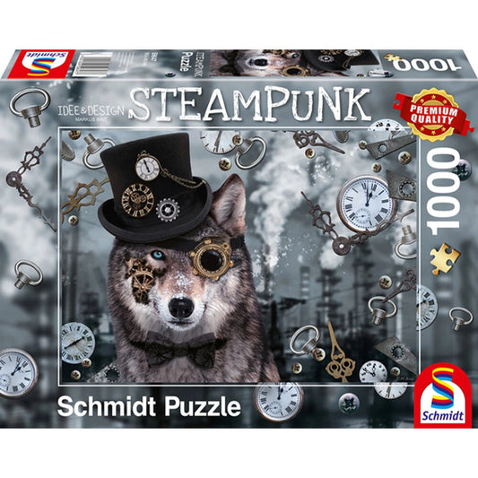 Steampunk Wolf 1000 Teile