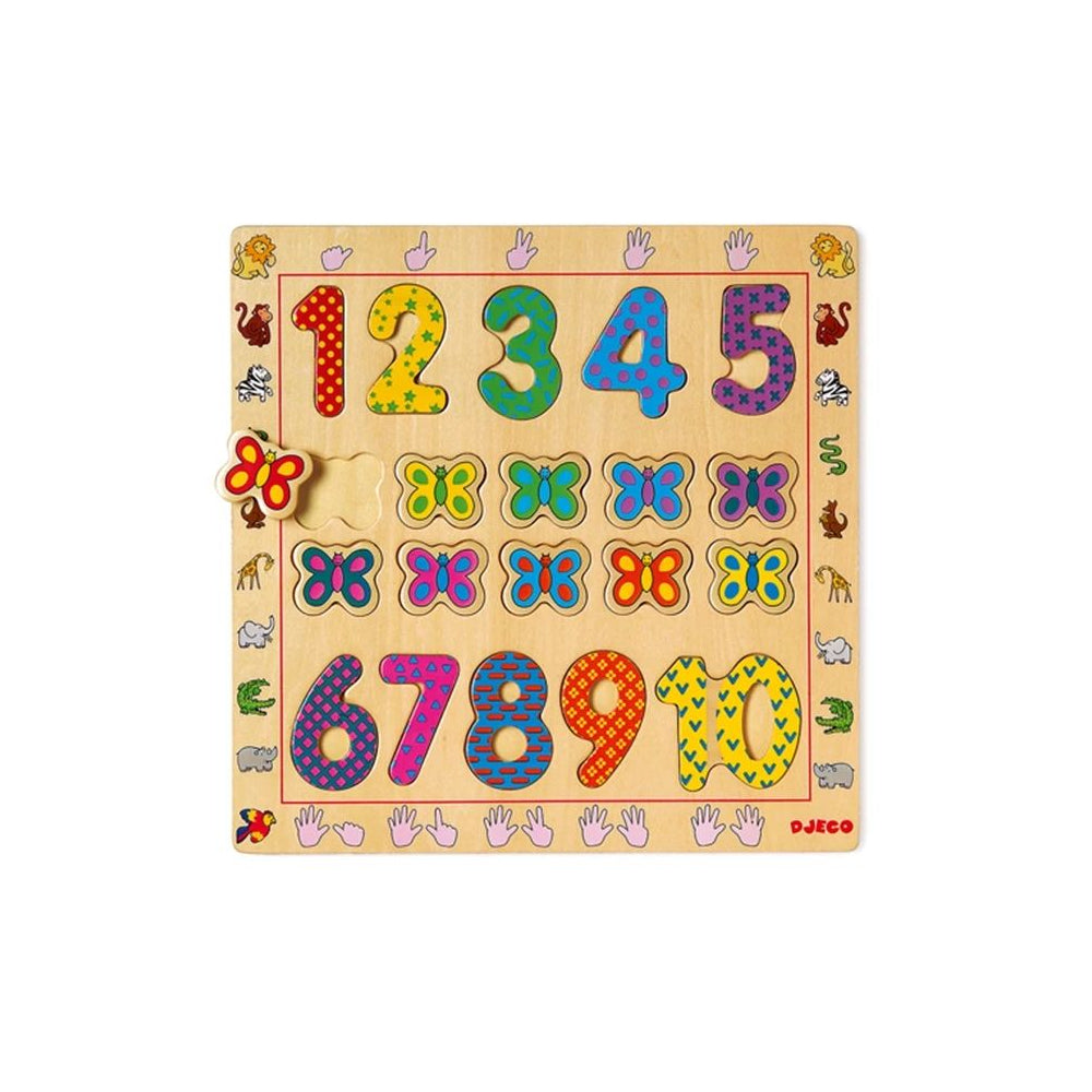 Djeco Puzzle, 1-10